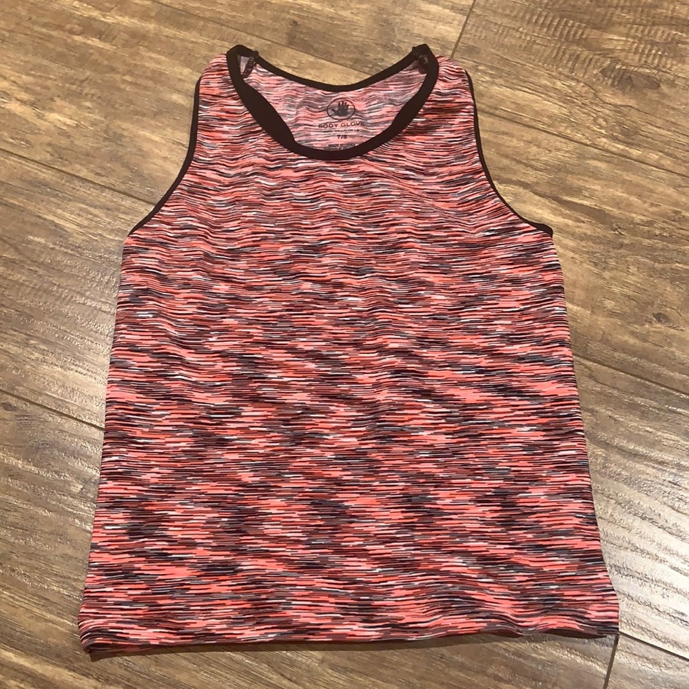 Body glove colourful tank top